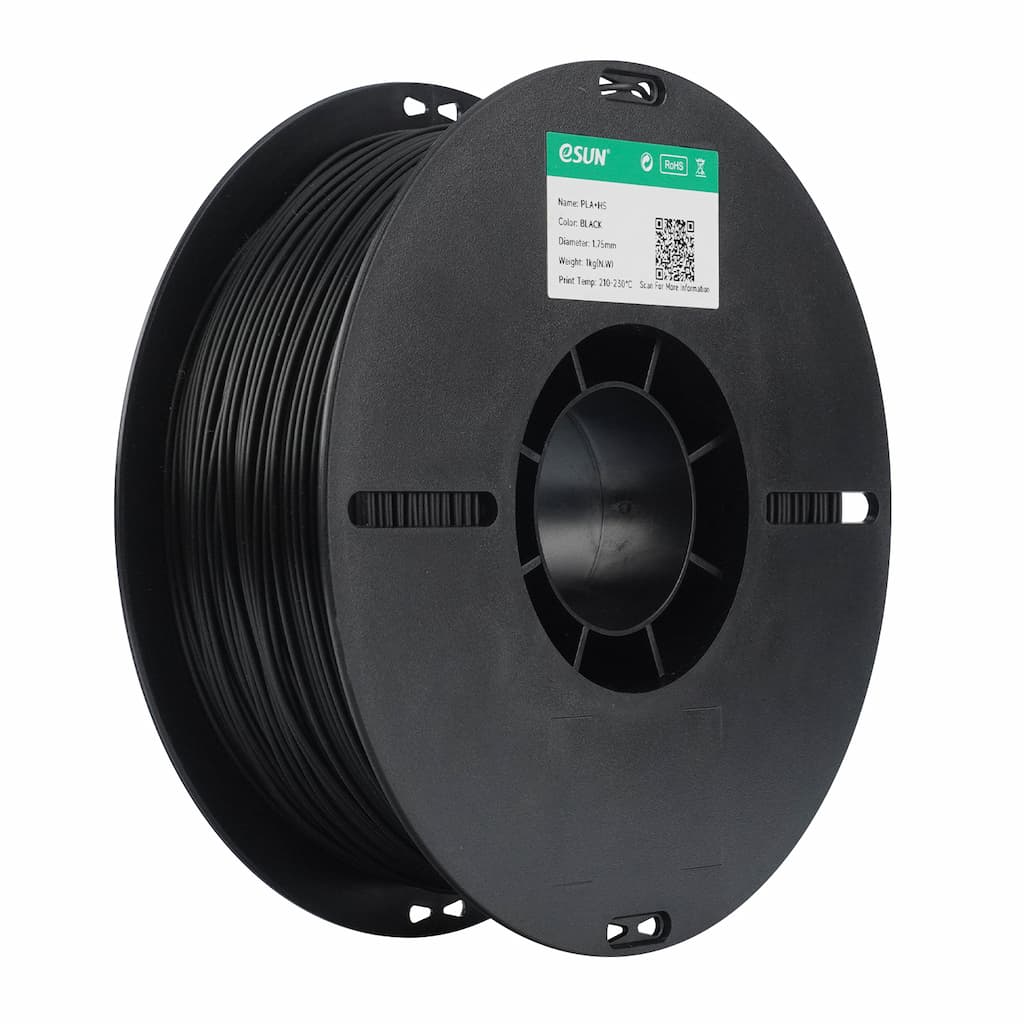 Material Filament Esun PLA+HS Black