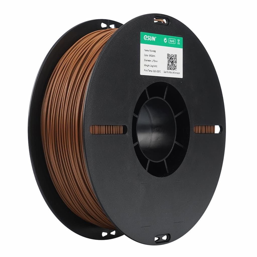 Material Filament Esun PLA+HS Brown
