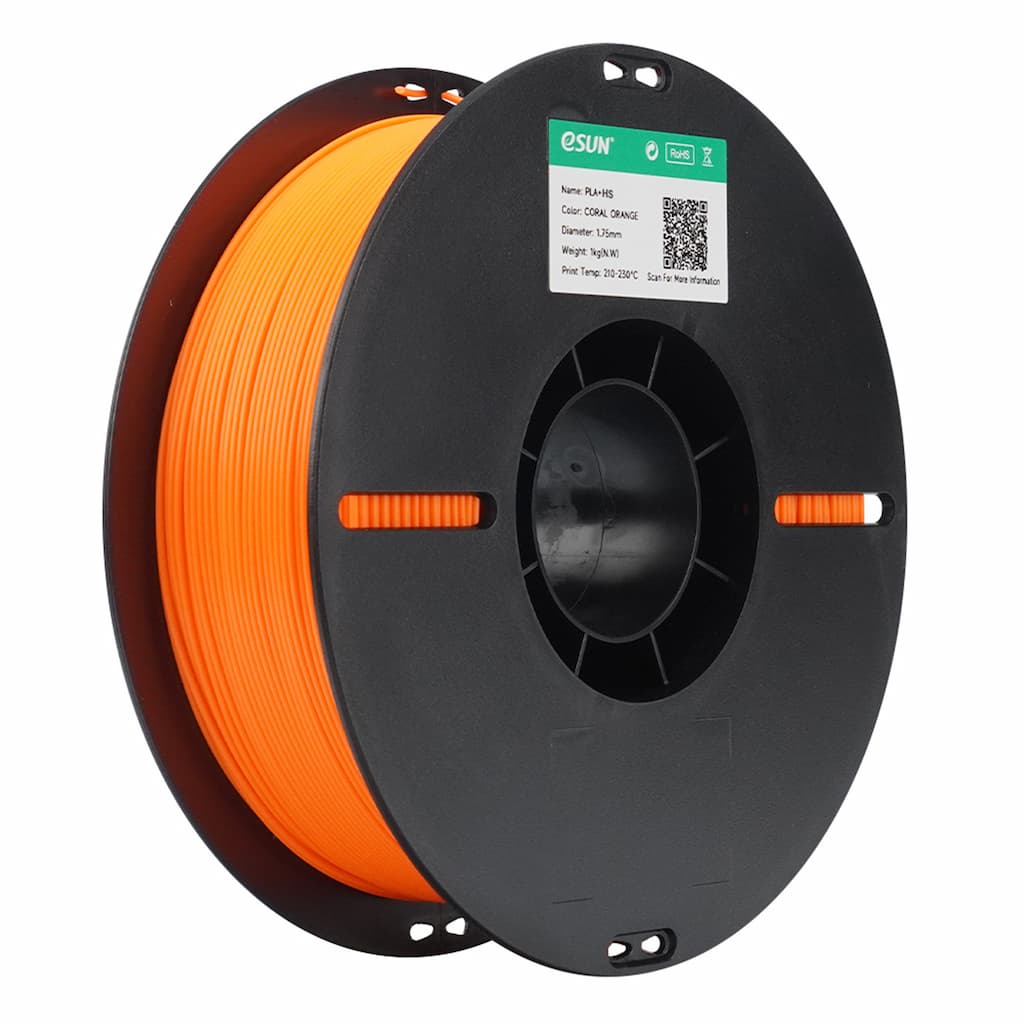 Material Filament Esun PLA+HS Coral Orange