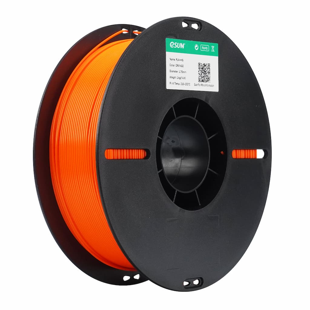 Material Filament Esun PLA+HS Orange