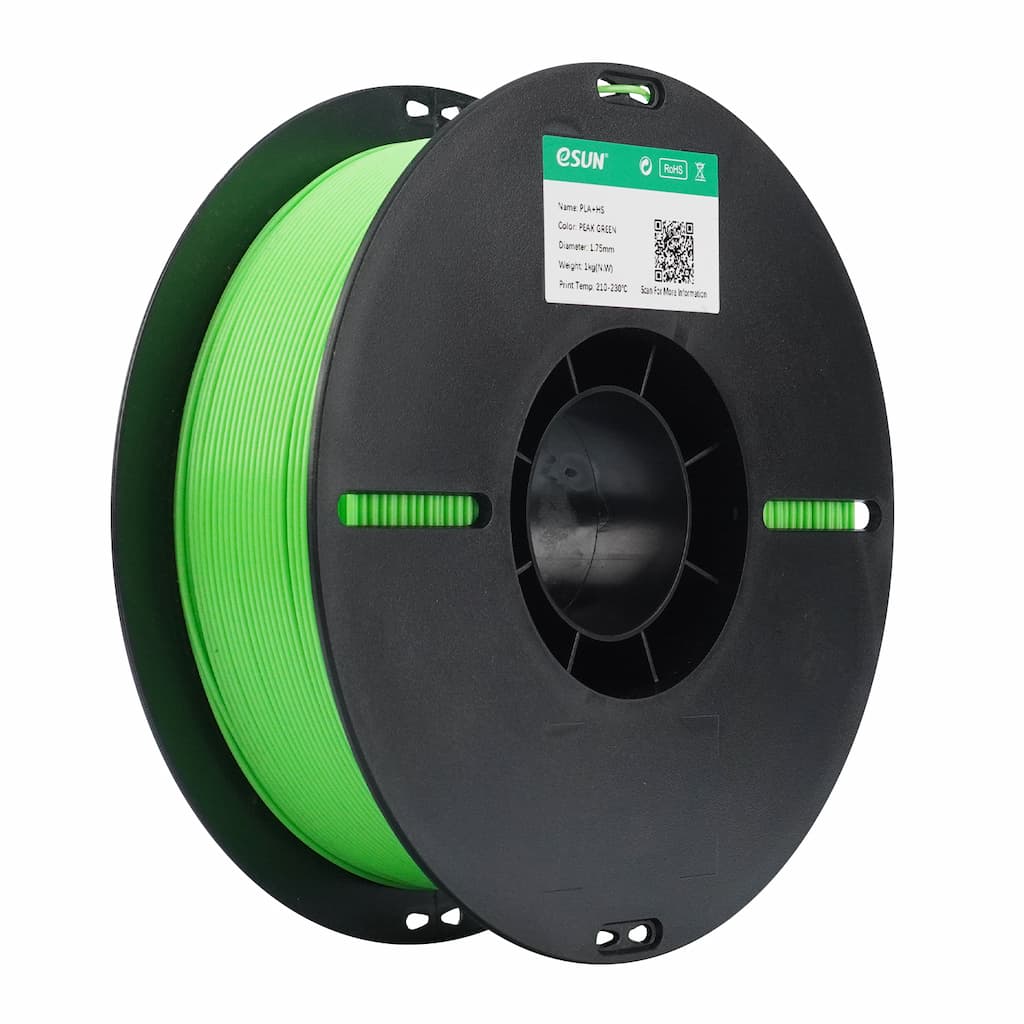 Material Filament Esun PLA+HS Peak Green