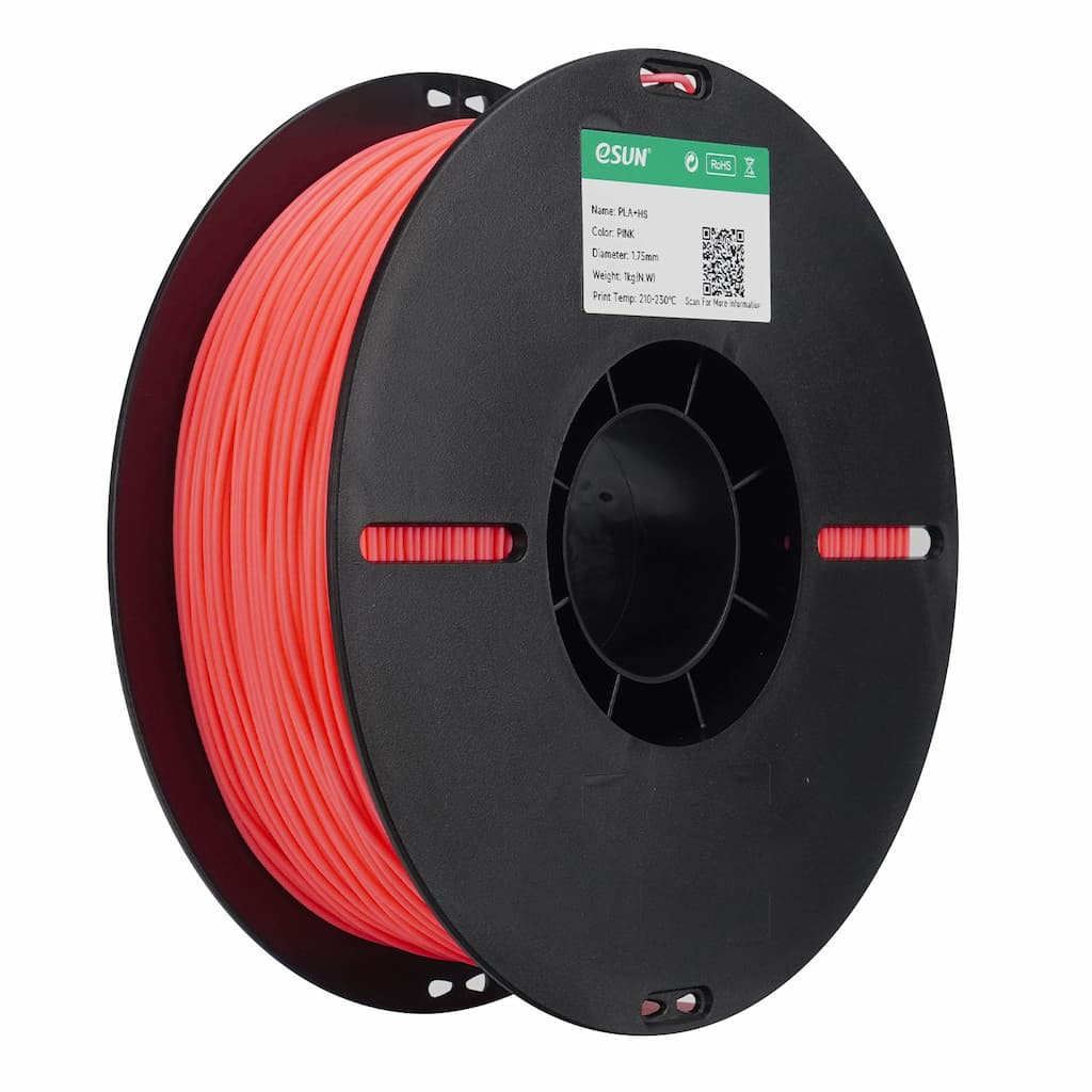Material Filament Esun PLA+HS Pink