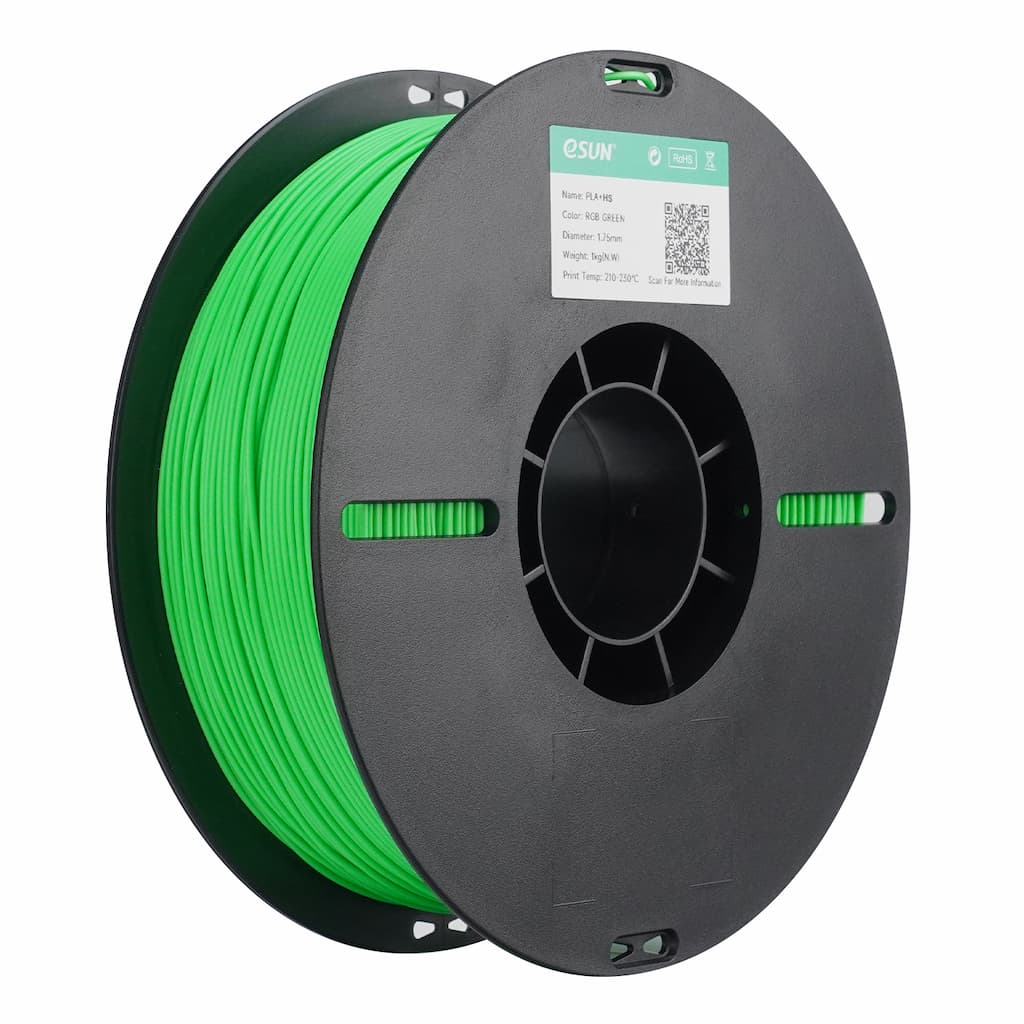 Material Filament Esun PLA+HS RGB Green