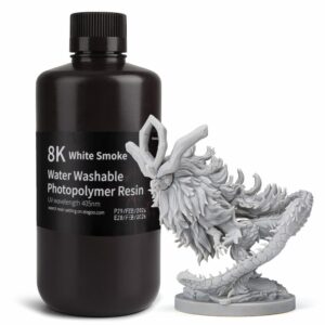 Elegoo Resin 8K Water Washable White Smoke