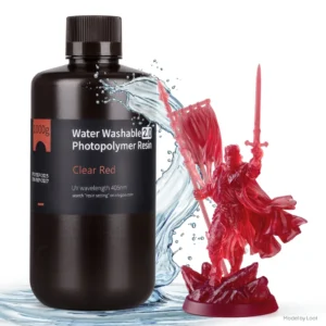 Elegoo Resin Water Washable 2.0 Clear Red