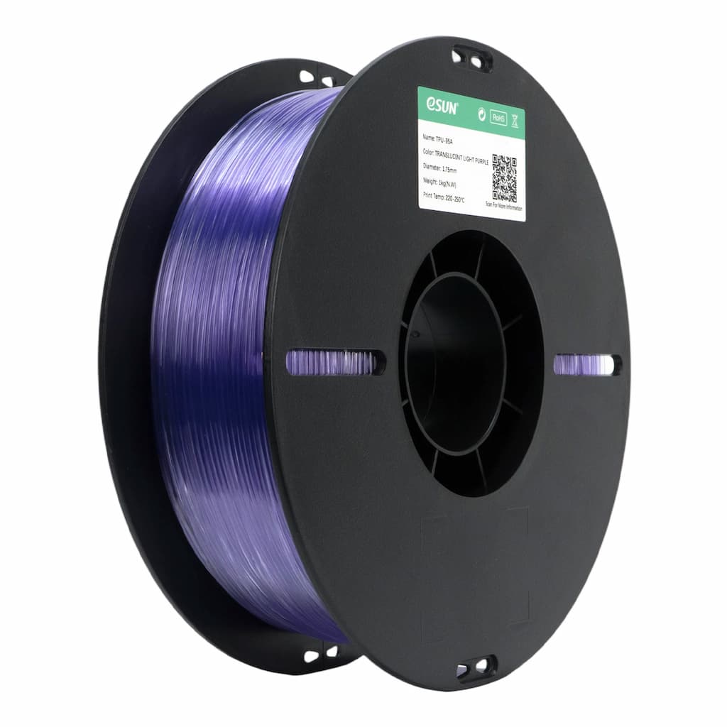 Esun TPU-95A Translucent Light Purple