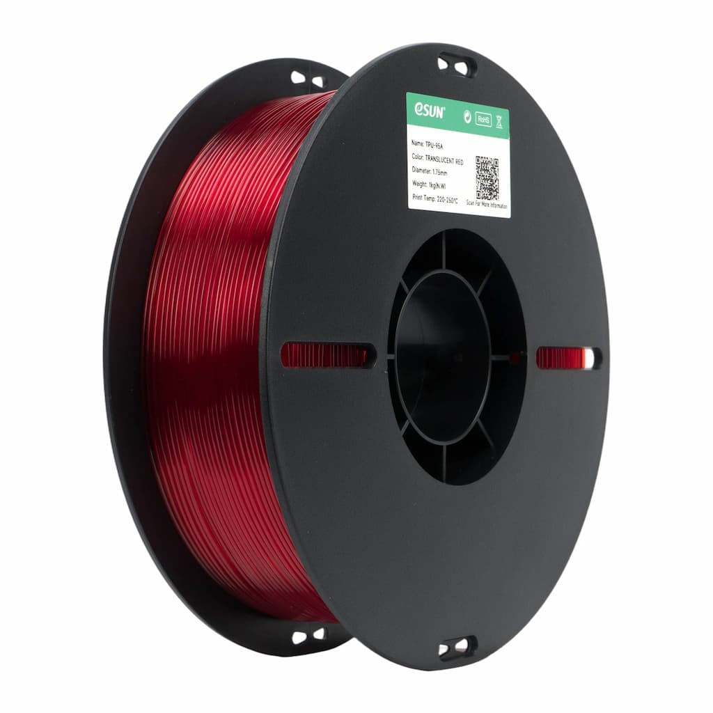 Esun TPU-95A Translucent Red
