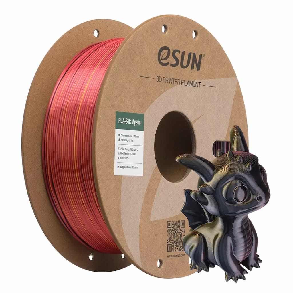 Esun ePLA-Silk Mystic Red Black Gold