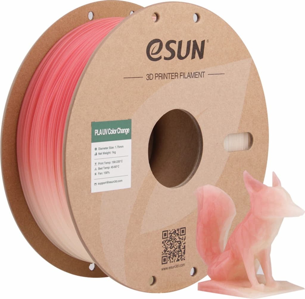 Esun ePLA-UV Color change Red