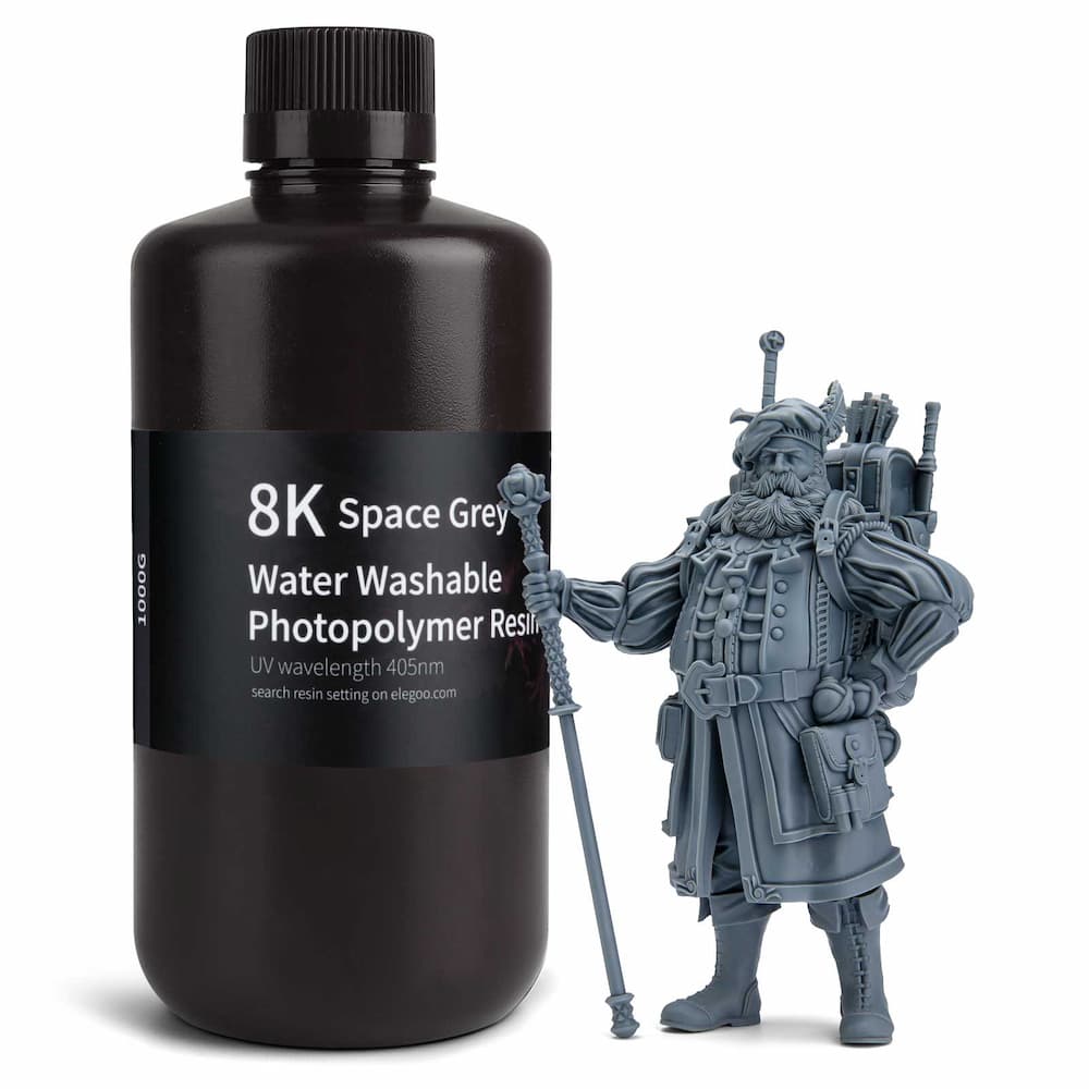 Elegoo Resin 8K Water Washable Space grey