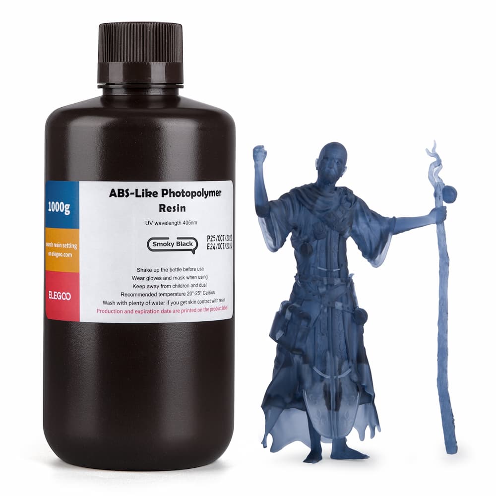 Elegoo Resin ABS Like Smoky Black