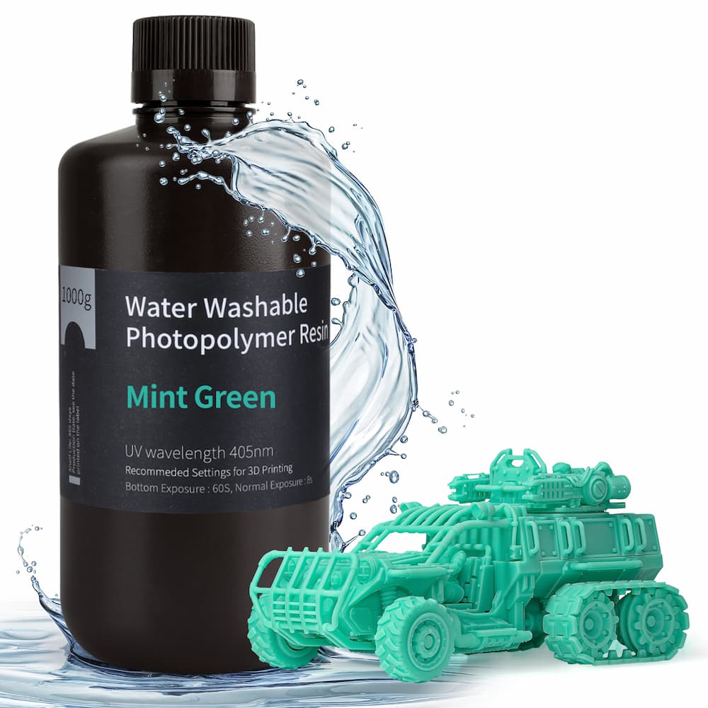 Elegoo Resin Water Washable Mint Green