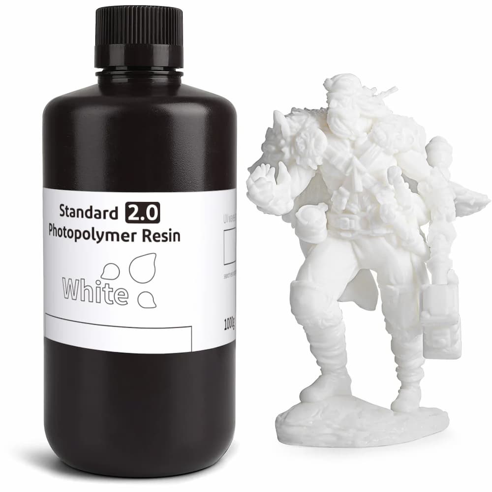 Elegoo Standard 2.0 Resin White